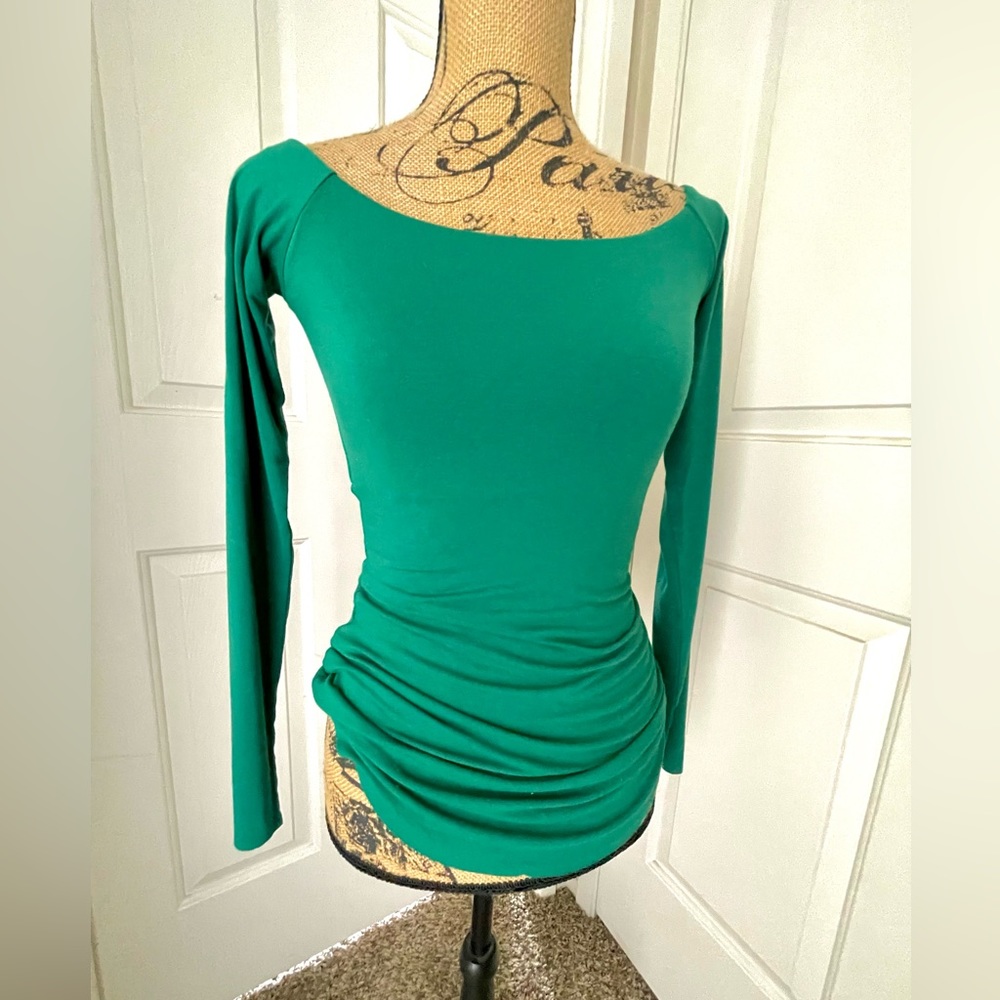 I love this long sleeve boat neck by Butter by Nadia.